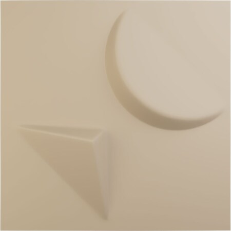 Ekena Millwork 11 7/8in. W x 11 7/8in. H Apollo EnduraWall Decorative 3D Wall Panel Covers 0.98 Sq. Ft. WP12X12APGBE